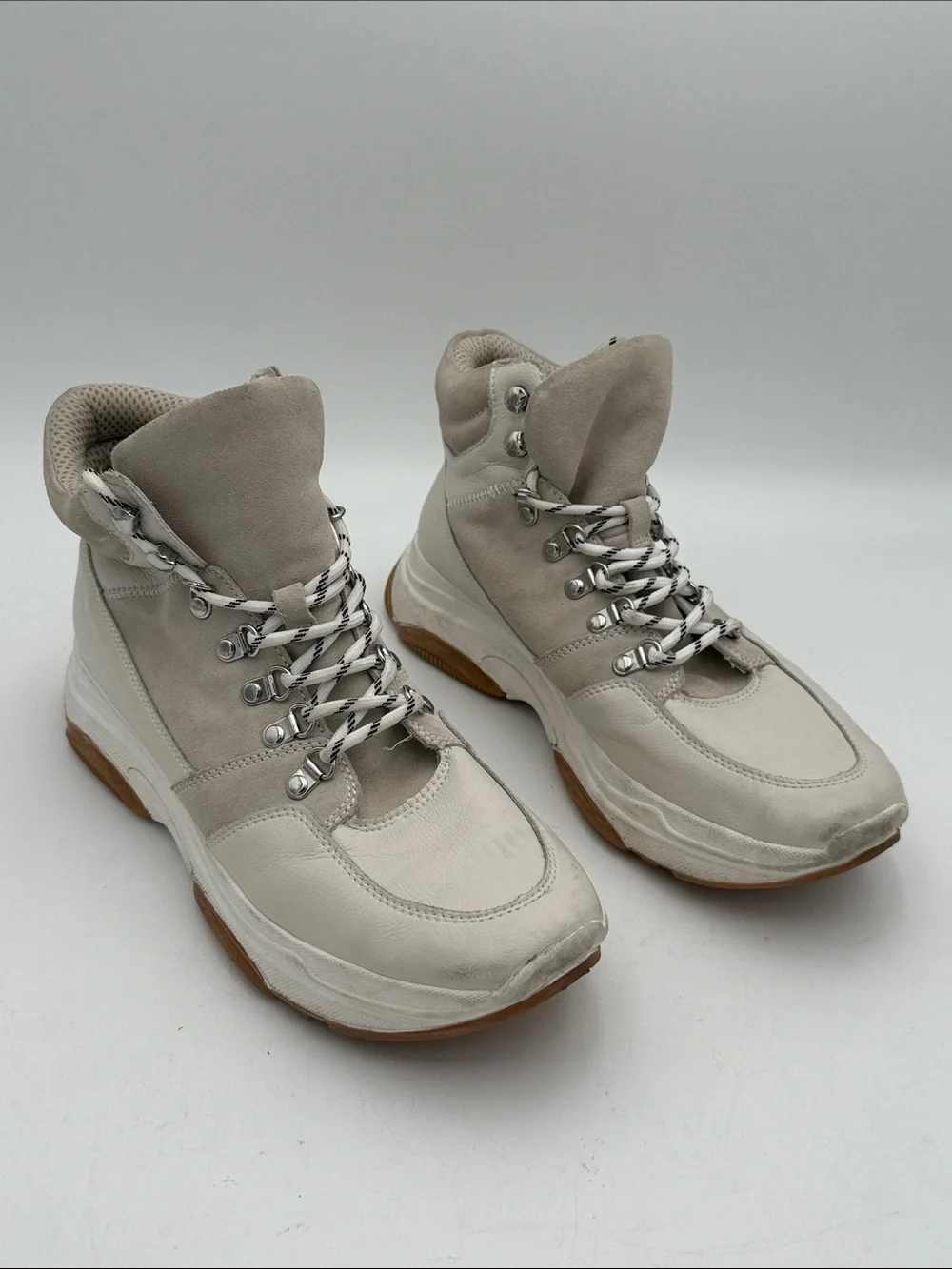 Steve Madden X Winnie Harlow sneakers women 10M  glorey High-Top Casual  leather